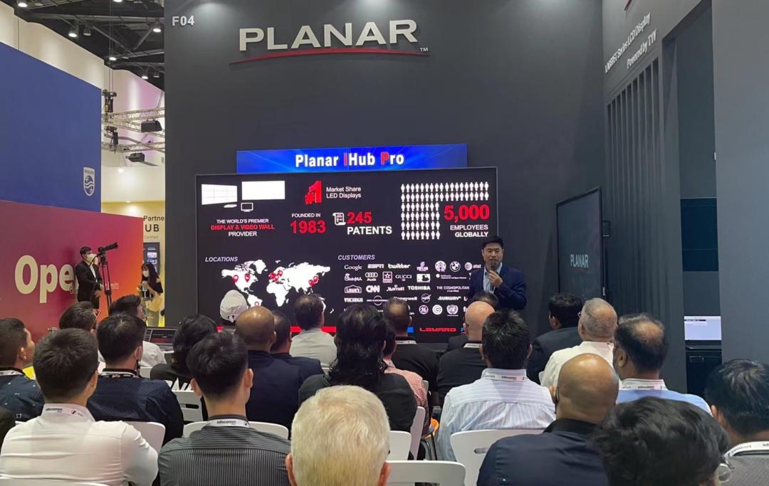 InfoComm Asia | 金沙990Planar全球首发第四代Micro LED智能一体机