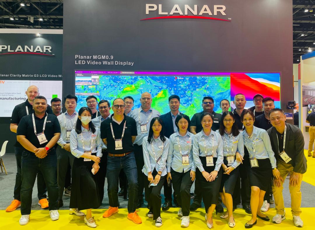 InfoComm Asia | 金沙990Planar全球首发第四代Micro LED智能一体机