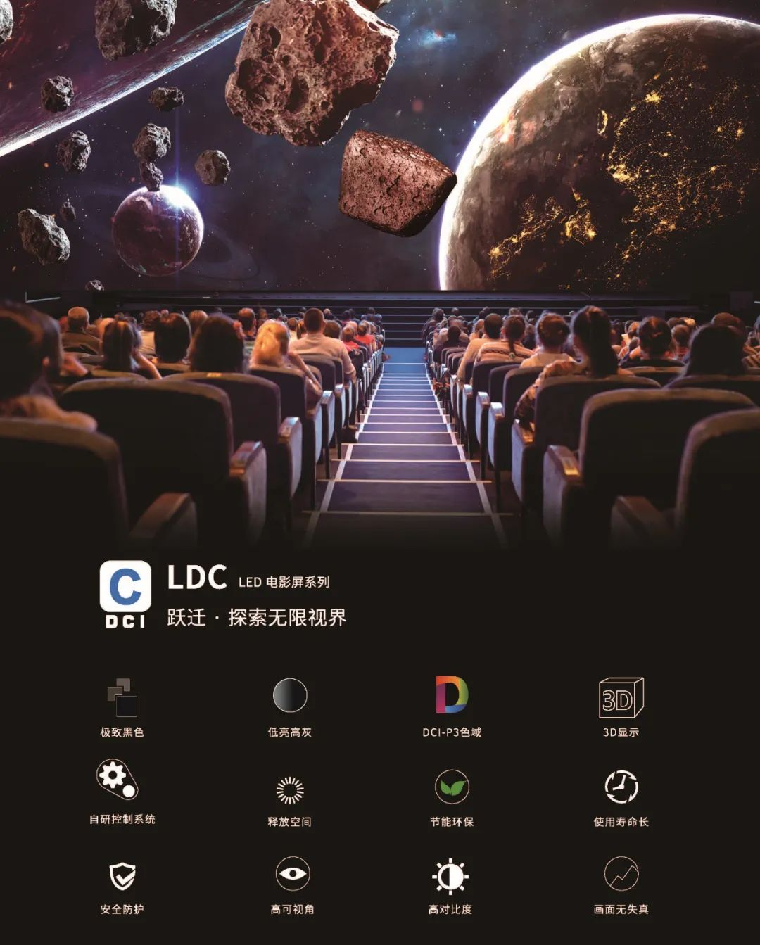 “自研+合作”全面开花，金沙990成业内LED电影屏通过DCI认证最多企业